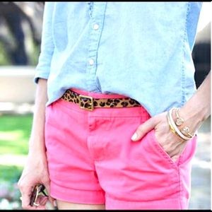 J. Crew Bright Pink Women's Shorts